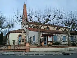 The church in Montoussin