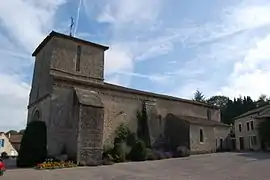 The church in Montrol-Sénard