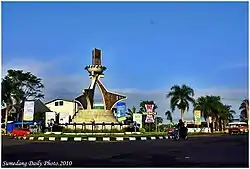 Adipura Monument in Alamsari Roundabout