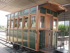 Replica of passenger car