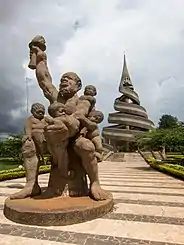 Image 28Reunification Monument, Yaounde (from Tourism in Cameroon)