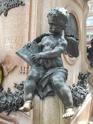 One of the four cherubs.