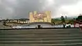 Reunification monument in Buea, Front