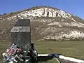 Monument to victims of Holodomor in Novoaydar, Luhansk Oblast, Ukraine