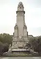 North-eastern side of the Cervantes monument