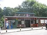 Moor Park tube station. Opened in 1910 as Sandy Lodge for the local golf course.