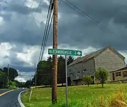 Just outside Klecknersville in Moore Township in July 2010