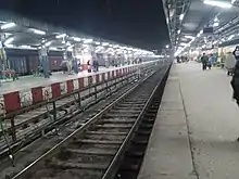 Moradabad junction platform 4