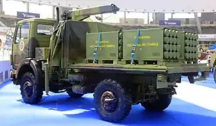 Logistic vehicle for reload