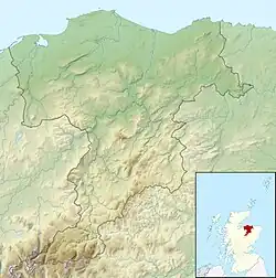 Muiryfold is located in Moray