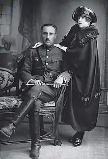 Frizis and his wife, Victoria Costi c. 1930s.