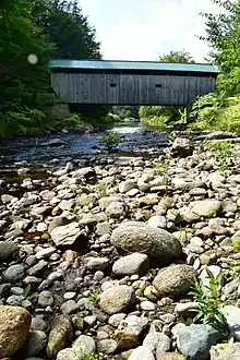 Covered Bridge Vermont Stones River