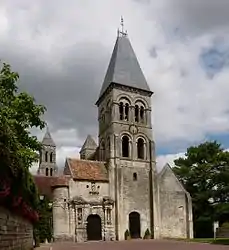 The Abbey Notre Dame of Morienval.