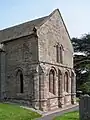 Morland church, south transept