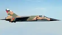 Moroccan Mirage F-1 in flight