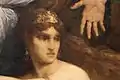 Messalina's averted face