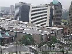 Aerial view of Morumbi Shopping, where the shooting took place