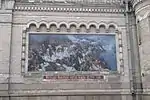 Suvorov's March across the Alps (1904 mosaic from the Suvorov Museum).