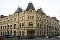 Building at 13, Kuznetsky Most Street (angle of Rozhdestvenka street [ru]), Crédit Lyonnais's branch office in Moscow until 1917; more recently used for offices of VTB Bank