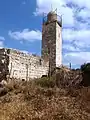 Remains of a minaret and mosque