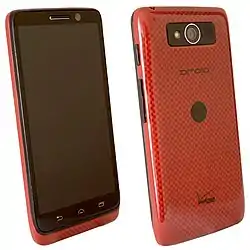 Motorola Droid Mini XT1030 in red