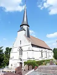 The church in Moulineaux