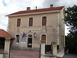 The town hall in Moulinet