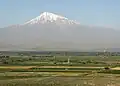 International Armenia–Turkey border near Khor Virap