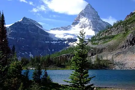 Mount Assiniboine on the Great Divide.