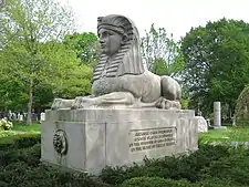 American Sphinx (1872)Mount Auburn Cemetery, Cambridge, Massachusetts