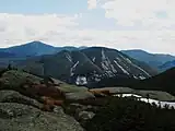 Mount Colden from Wright, Marcy at left