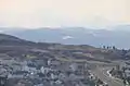 View of Mount Blue Sky from Rock Park in Castle Rock