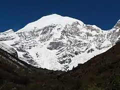 Mt. Jomolhari from Jangothang, Bhutan