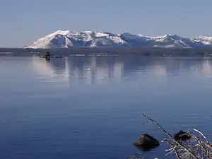 From West Thumb, Yellowstone Lake, June 2011