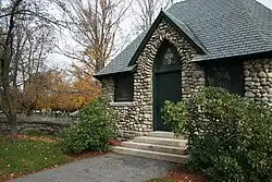 Holbrook Memorial Chapel, Mount Vernon Cemetery, West Boylston, Massachusetts, 1891.