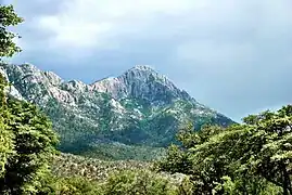 Mount Wrightson from Madera Canyon in 2012