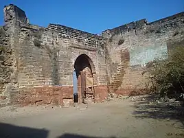 Entrance of Fort