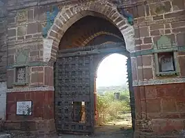 Entrance of fort