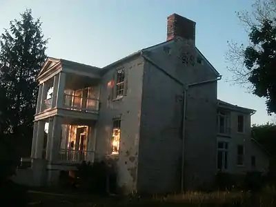 Mountain Home at dusk, May, 2016