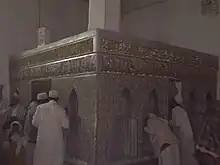 Mausoleum of the Queen inside the Mosque