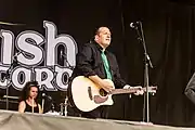 Singer and Guitarist Mr. Irish Bastard