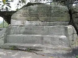 Mrs Macquarie's Chair, near the Royal Botanic Gardens, Sydney