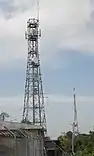 Communications towers on Mount Nardi, New South Wales, Australia: the central tower (Telstra-2)