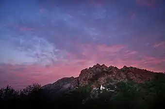Mount Abu is the tallest mountain in this range with GURU SHIKHAR as its peak.