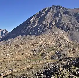 Mount Pinchot, viewed from north of Pinchot Pass