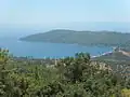 Cove in Muğla, Akbük beach between Muğla - Milas