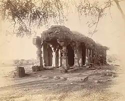 Mudhai Devi temple at Waghali in 1890