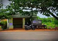 Bus stand at Muguru