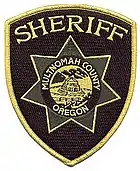 Patch of the Multnomah County Sheriff's Office