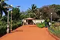 A pavilion in Hanging Garden of Mumbai